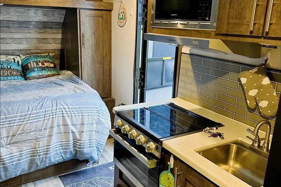 Corrine's Modern Retro Trailer