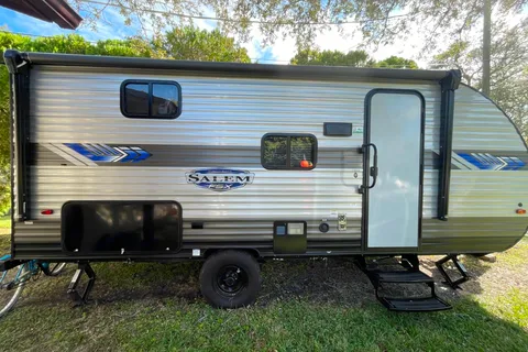 The Cook's Cozy Kid Approved Camper Trailer