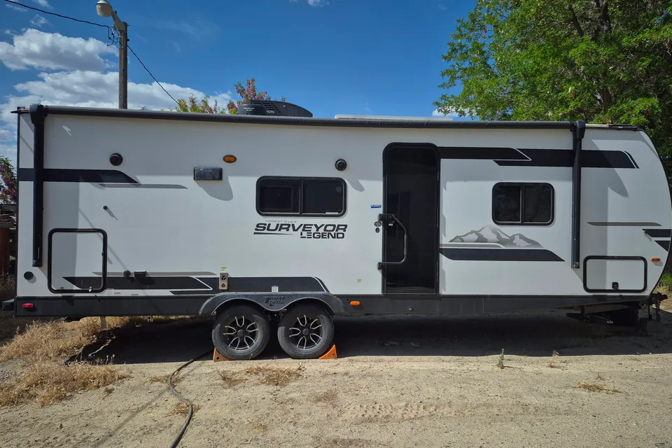 Reyes's Forest River Surveyor legend Travel Trailer
