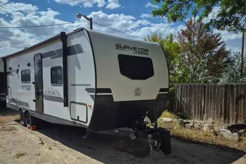 Reyes's Forest River Surveyor legend Travel Trailer