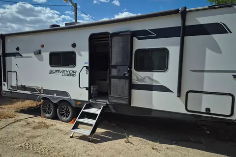 Reyes's Forest River Surveyor legend Travel Trailer