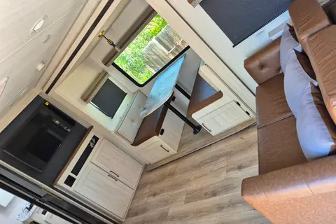 Reyes's Forest River Surveyor legend Travel Trailer