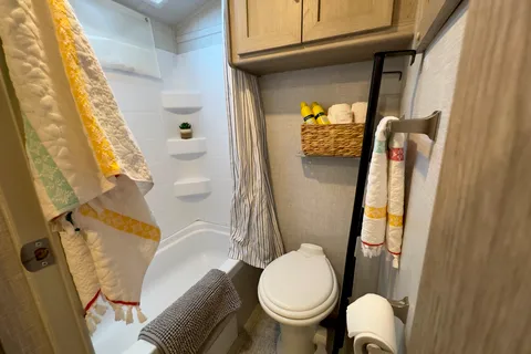 Modern, Light, and Spacious: 2021 Geo Pro Travel Trailer with Slide & Bunks
