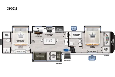 Steve's Forest River Ahara 390DS Fifth Wheel