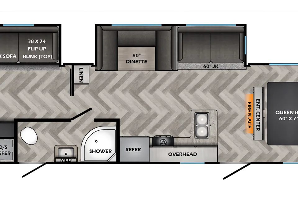Viola's Crossroads Zinger Travel Trailer