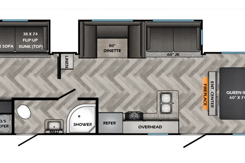 Viola's Crossroads Zinger Travel Trailer