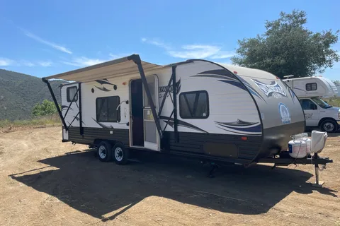 Adventure awaits travel trailer