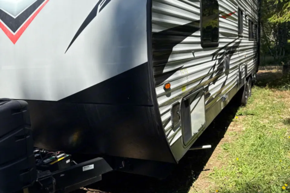 Jordan's Forest River 27rqmx Toy Hauler