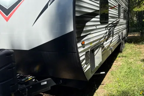 Jordan's Forest River 27rqmx Toy Hauler