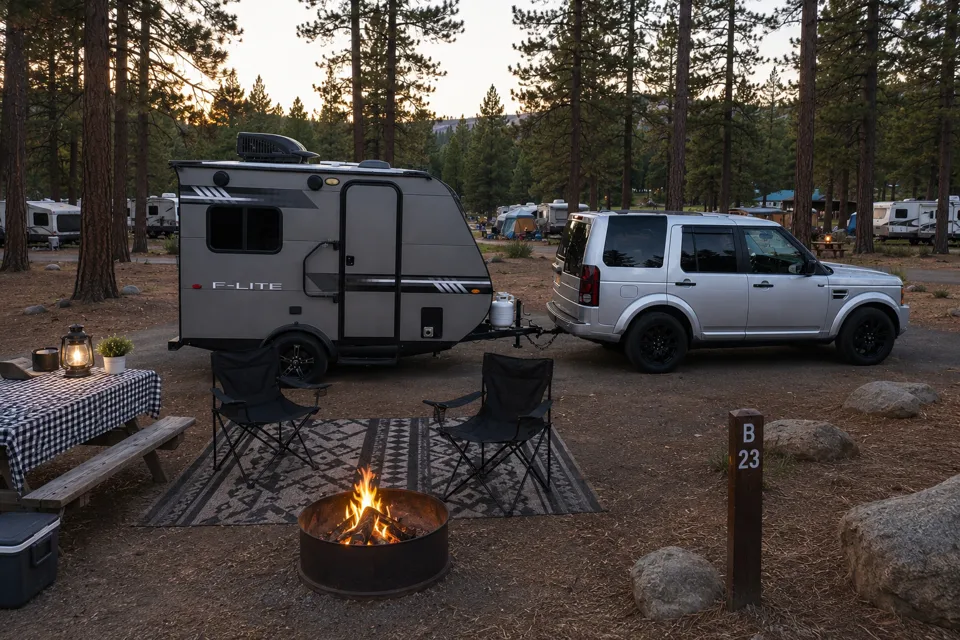 Adventure Made Easy | Lightweight Camper • SUV Towable • State Park Friendly