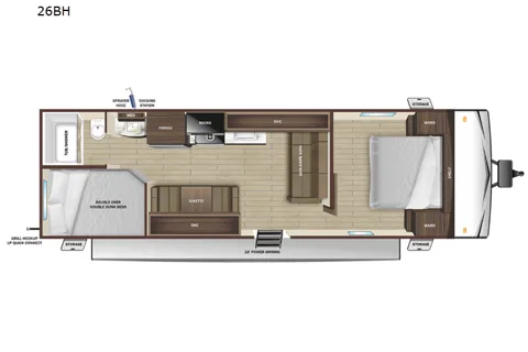 David's Highland Ridge RV Open Range 26BH Travel Trailer