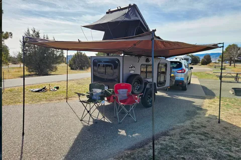 Adventure Off-Grid with Escapade Ridge Teardrop Trailer and Rooftop Tent