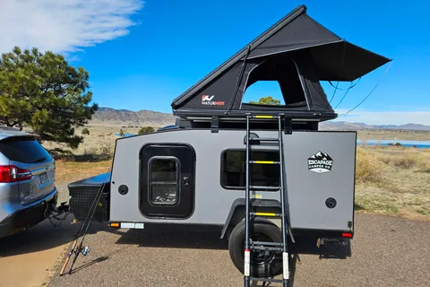Adventure Off-Grid with Escapade Ridge Teardrop Trailer and Rooftop Tent