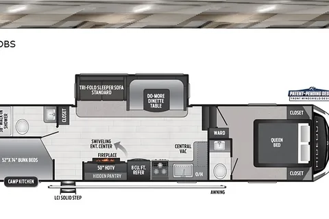 Andrew's Keystone HIDEOUT 301DBS Fifth Wheel