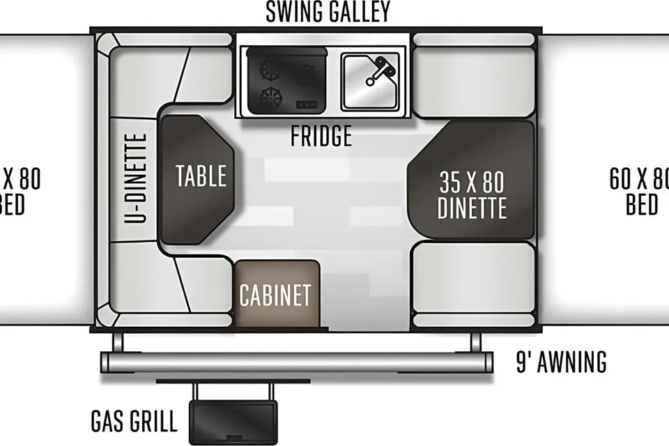 Rockwood Freedom Tent Trailer
