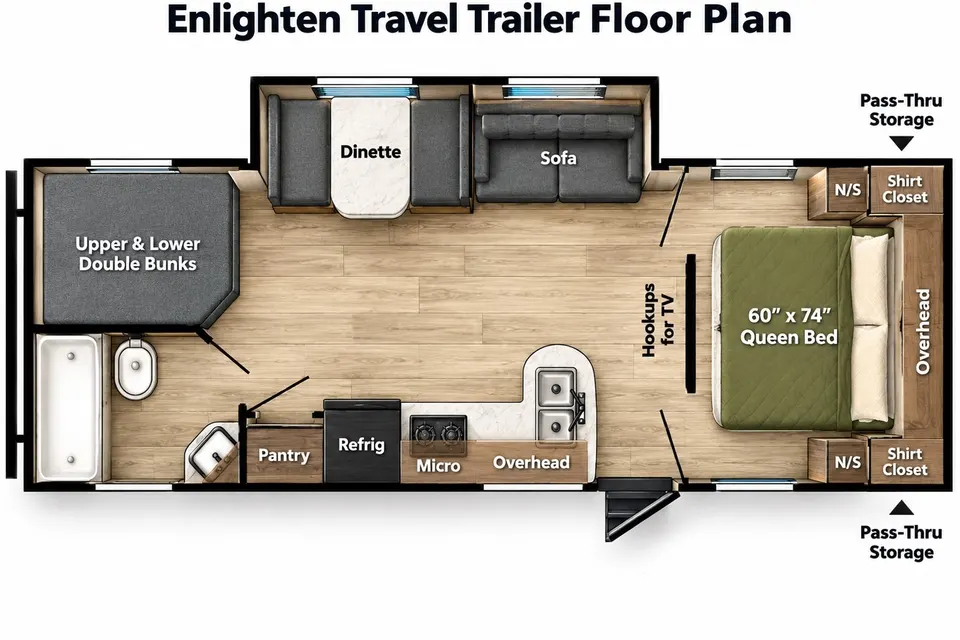 2025 Gulf Stream  Enlighten #42 Sleeps 8