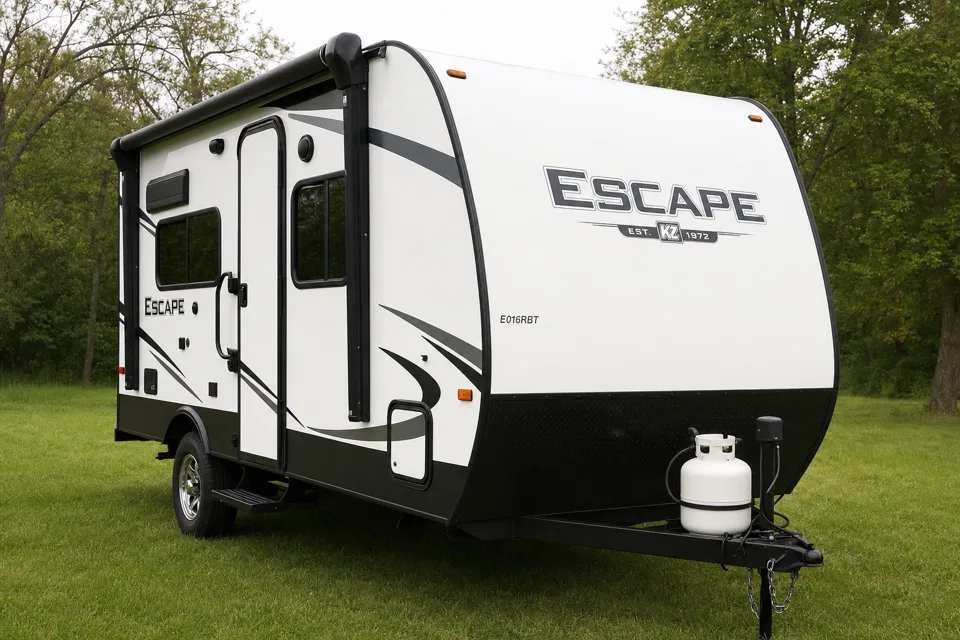 Mel's Escape Trailer Industries ESCAPE KZ E016RBT Hybrid