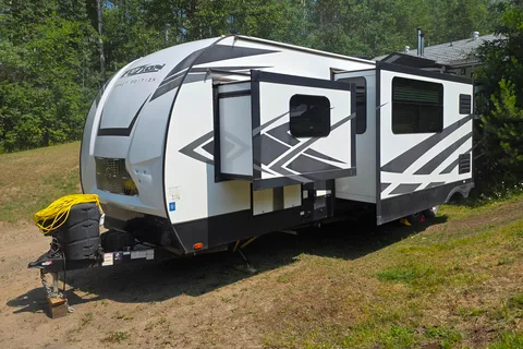 Tyler's Keystone Fuzion Impact Travel Trailer
