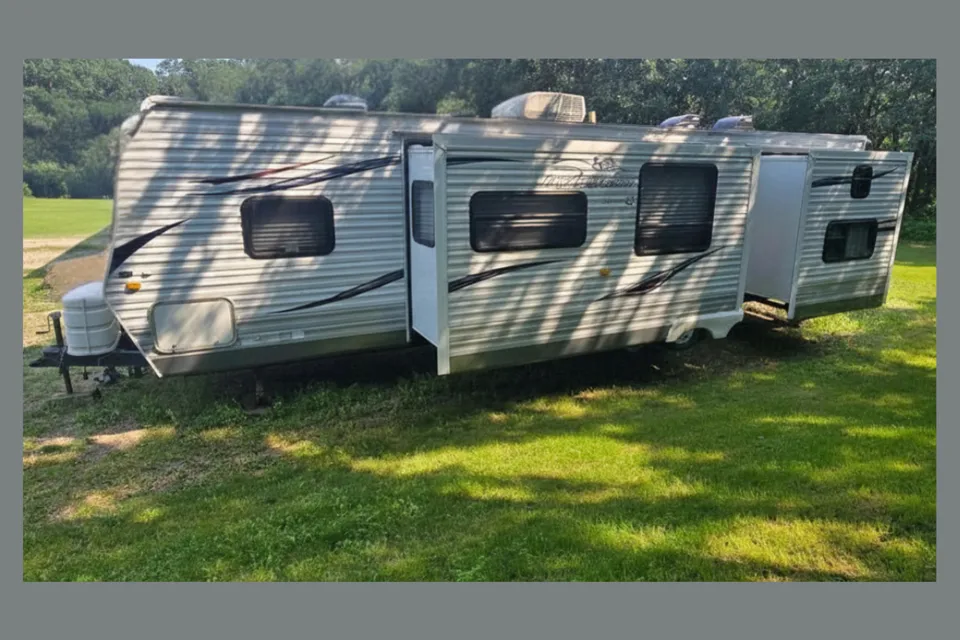 Shifting Sands Jayco Jay flight Travel Trailer