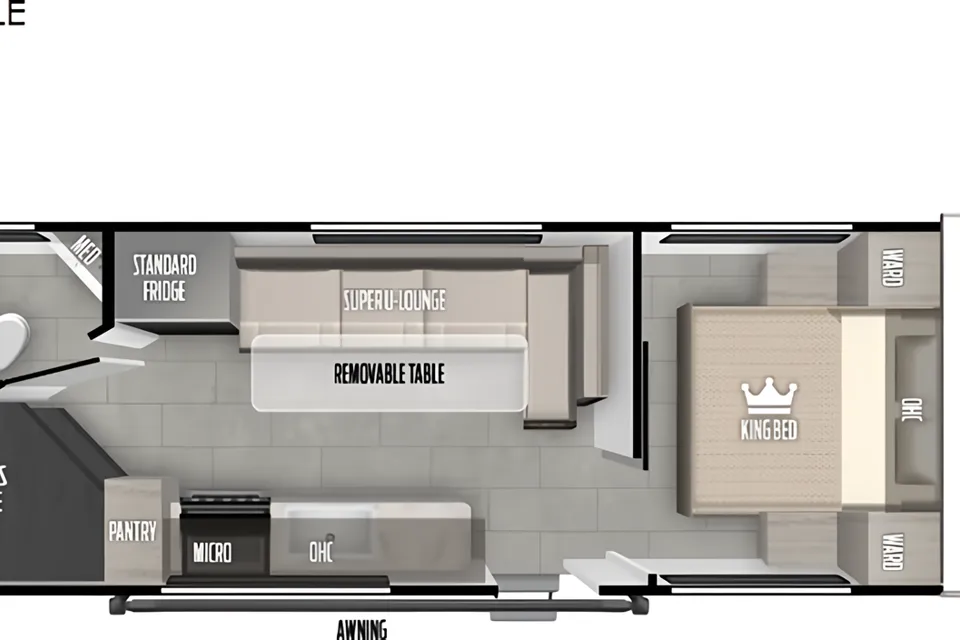 2025 Forest River Salem 266BHLE (Salem3) Travel Trailer sleeps 6
