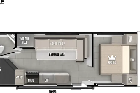 2025 Forest River Salem 266BHLE (Salem3) Travel Trailer sleeps 6