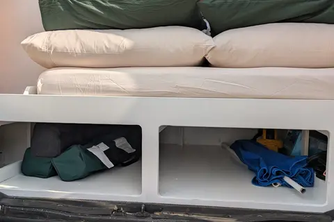 Heated! XL Bed (6ft 8" long) Solar-Powered Cozy Modern Cabin on Wheels!