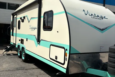 Austin's Gulf Stream Vintage cruiser Travel Trailer
