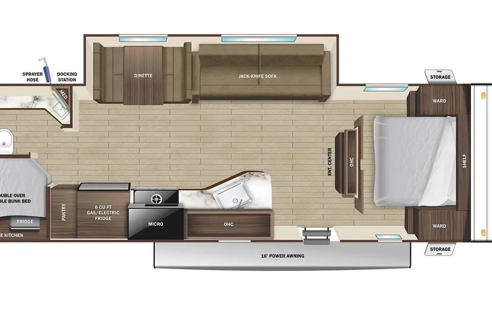 Home Away From Home -Highland Ridge 26BHS Travel Trailer