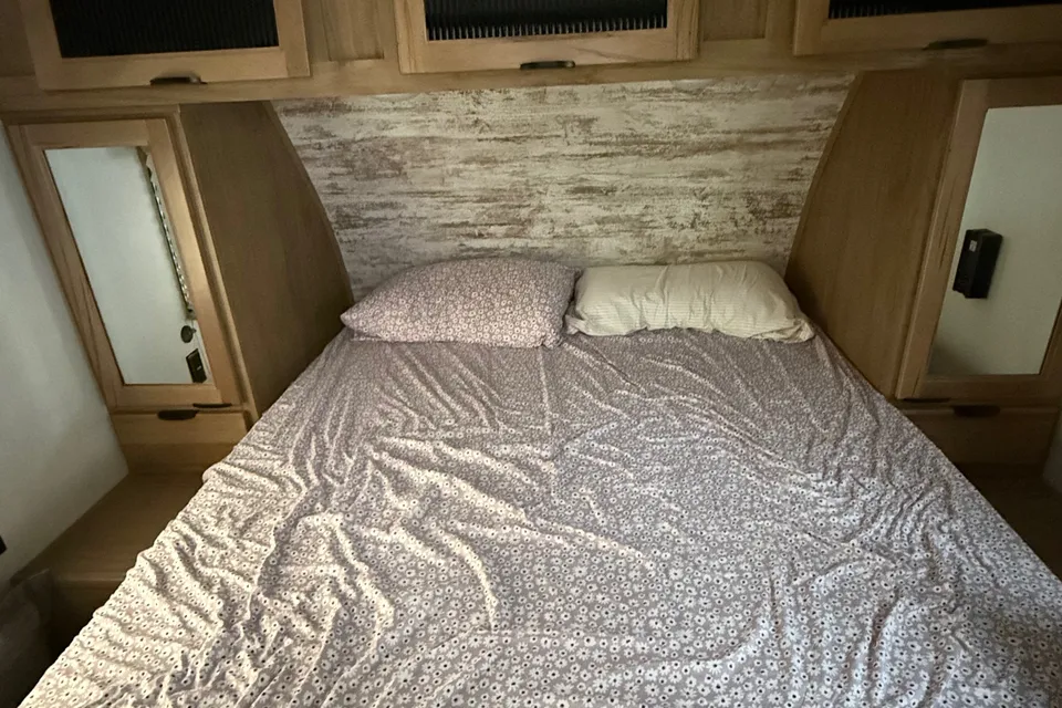Arika’s travel trailer