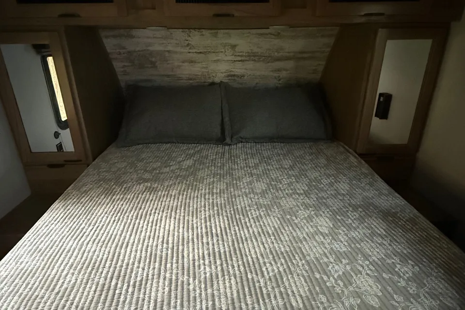Arika’s travel trailer