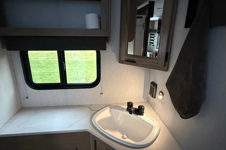 Arika’s travel trailer