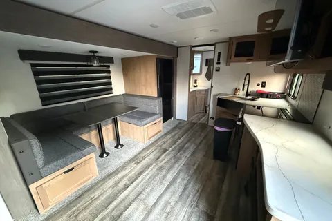 Arika’s travel trailer