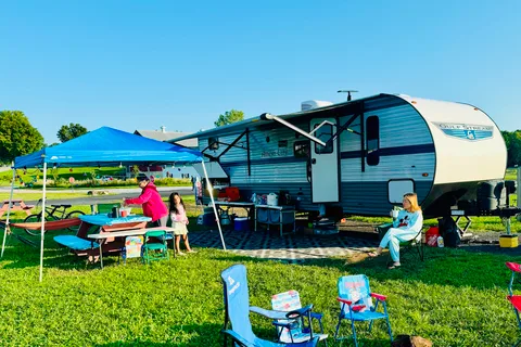 HOME-ON-THE-WHEEL spacious 2021 Gulf Stream Ameri-Lite Travel Trailer