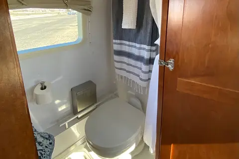 Luxury Class B Camper Van Glamping | King Bed, Bathroom, Generator