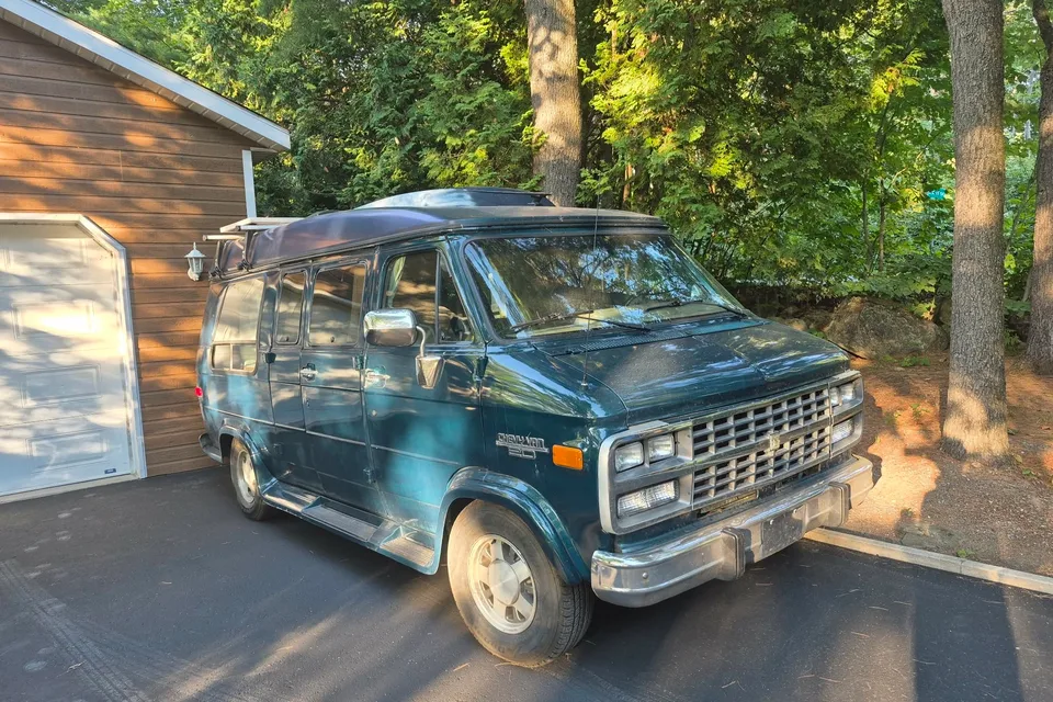 Raff le Chevy van g20 campervan