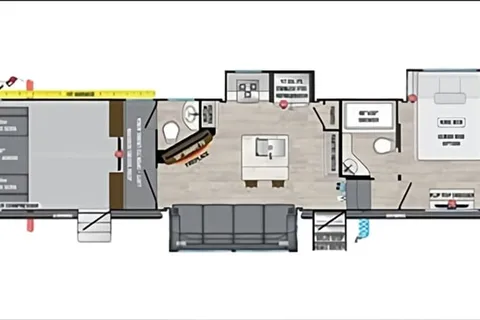 Tom's Alliance RV Valor 41v15 Toy Hauler