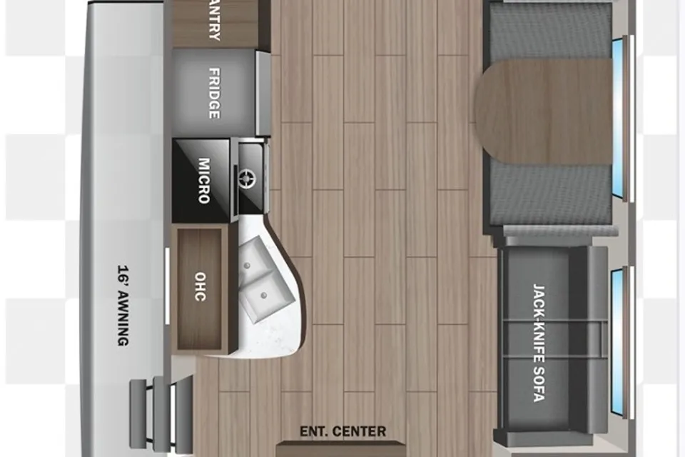 Andrea and Dave's Jayco Jay flight 267BHS Travel Trailer