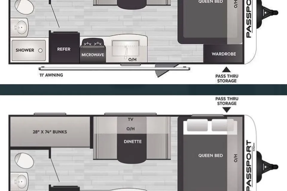 Keystone Passport Classic (170BH) Travel Trailer