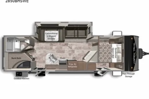 Family friendly 2022 32’ Aspen trail Travel Trailer