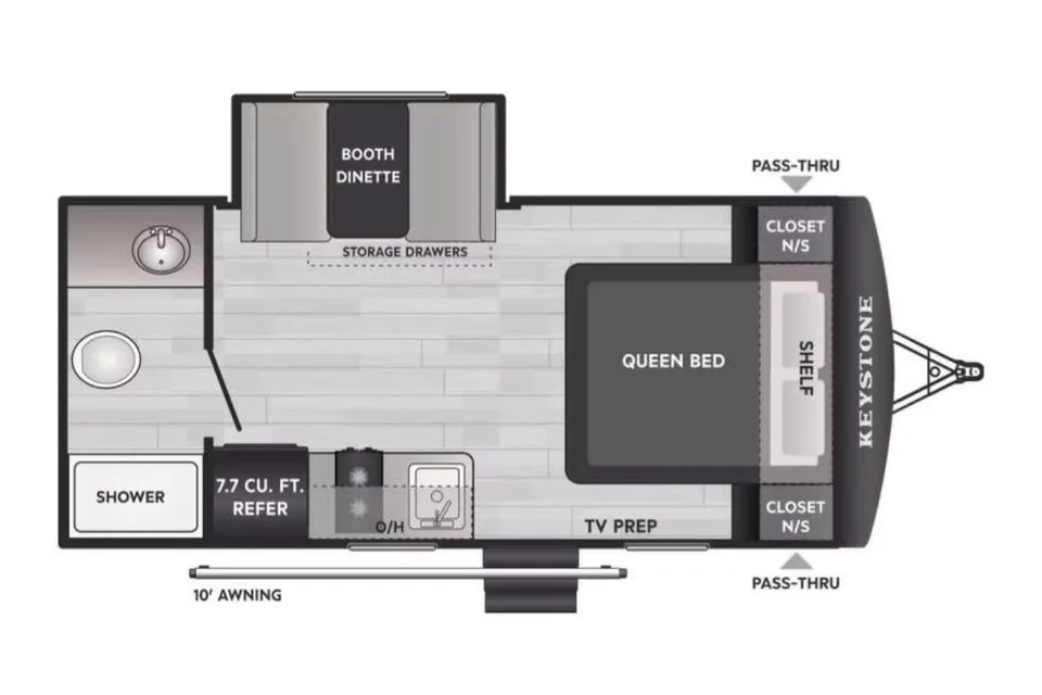 ✨Keystone 2022 Hideout Travel Trailer 21ft✨