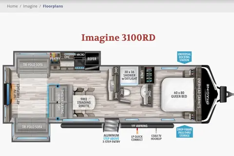 Grand Design Imagine 3100RD Travel Trailer