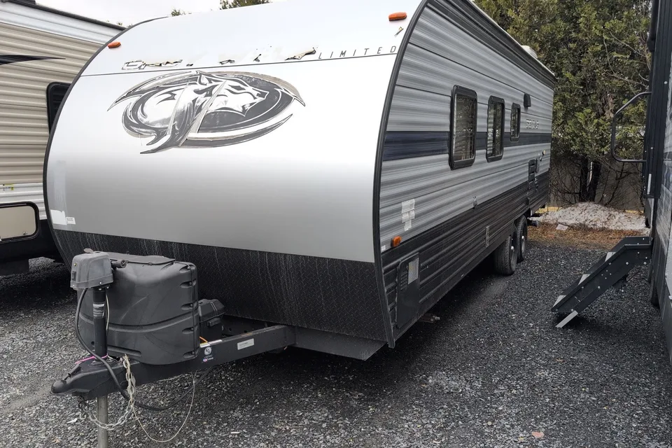 The Grey Escape Travel Trailer