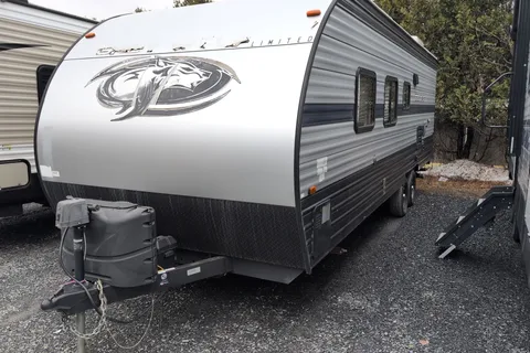 The Grey Escape Travel Trailer
