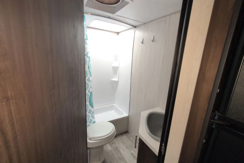 The Grey Escape Travel Trailer
