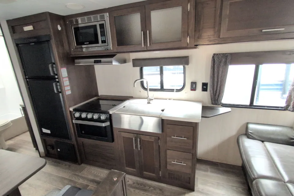 The Grey Escape Travel Trailer