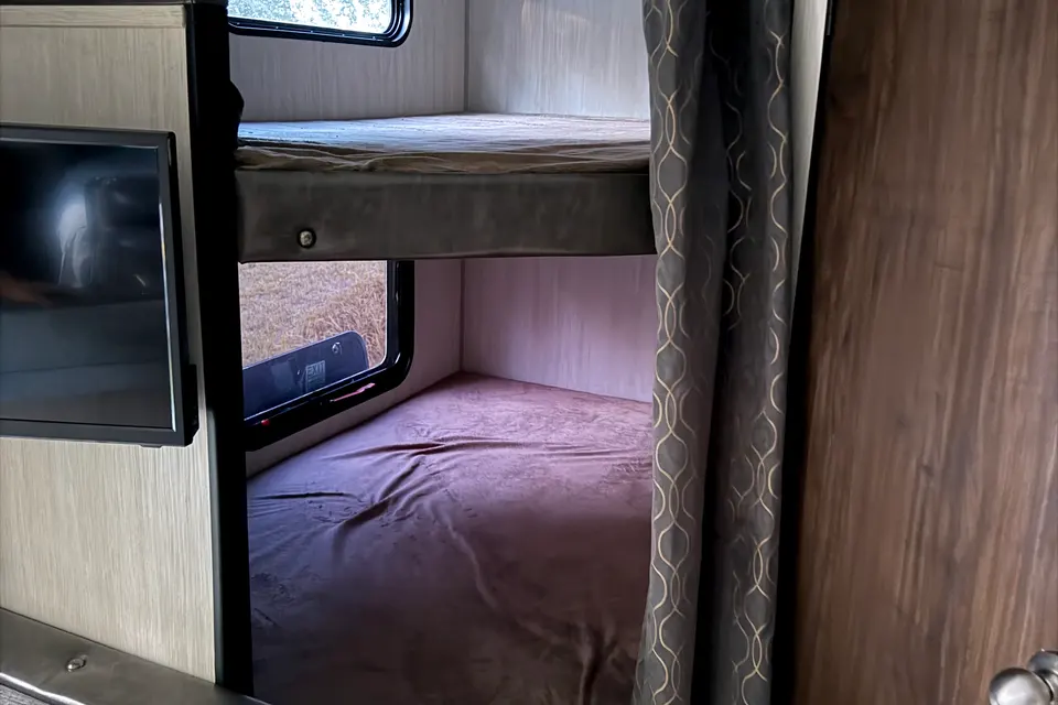 The Grey Escape Travel Trailer
