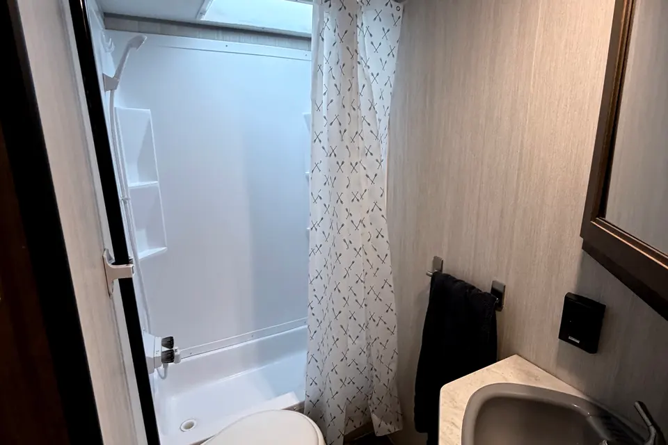 The Grey Escape Travel Trailer