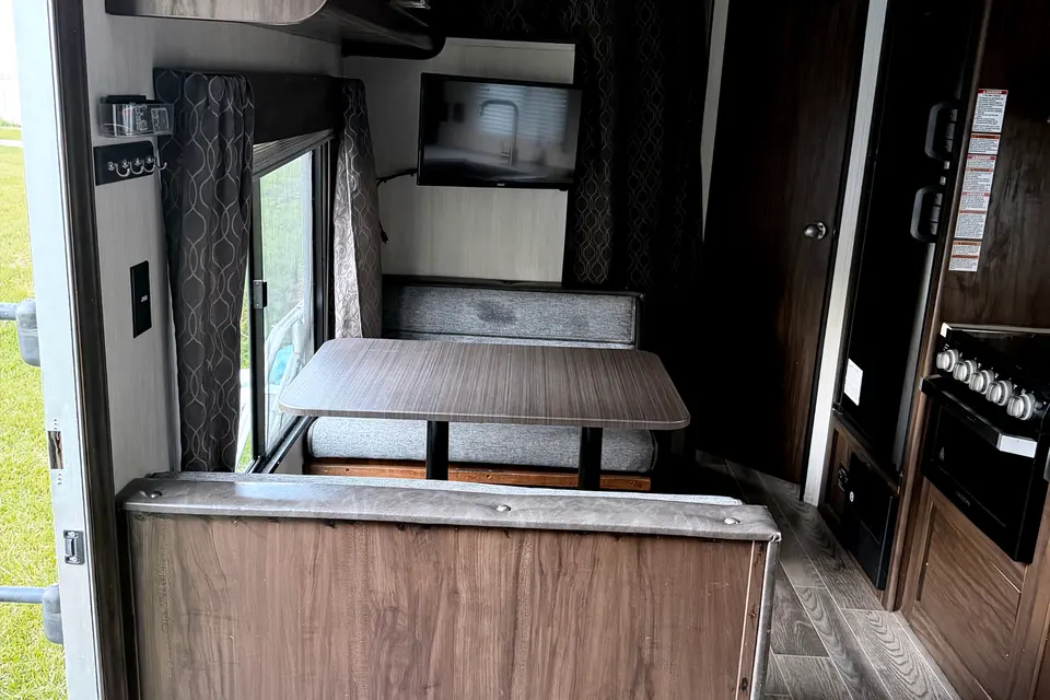 The Grey Escape Travel Trailer