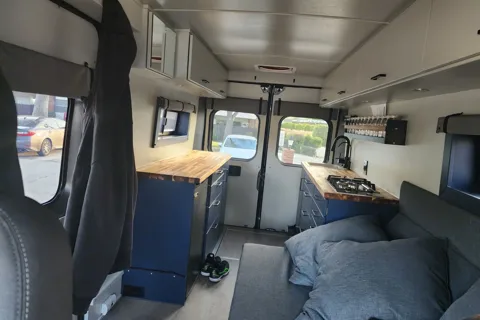 De Van - Most Open, Spacious Build out there! 2023 Promaster 2500
