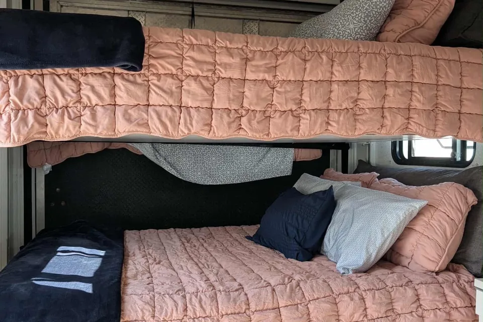 Leikan Farm’s Sportsman Toy hauler Fifth Wheel